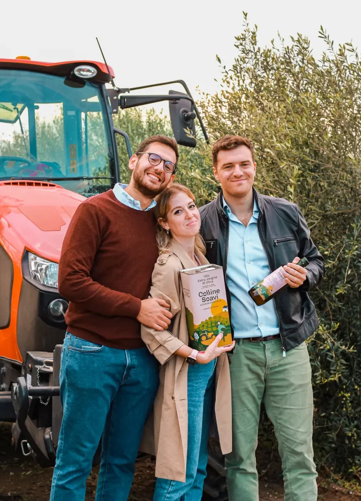 Vincenzo, Antonietta, Gennaro i titolari di colline soavi